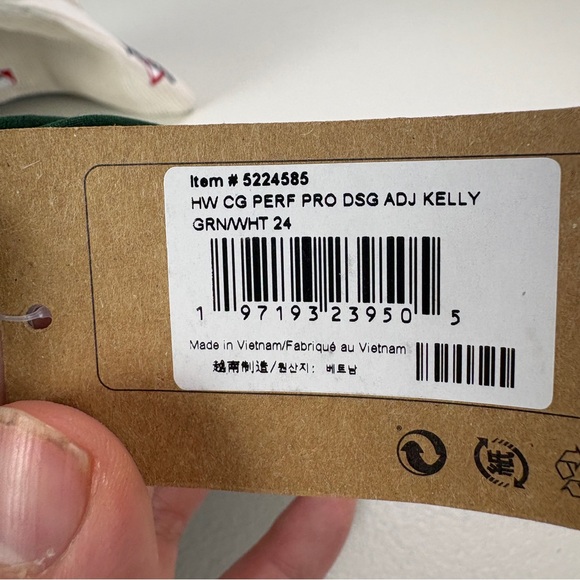 Callaway Adult Performance Pro Odyssey Golf Hat/Cap Green Adjustable New w/Tags - Picture 8 of 8